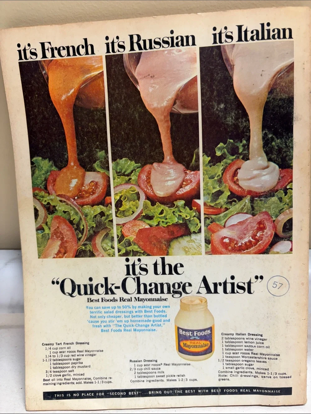 Assorted paperback cooking recipe book/magazine